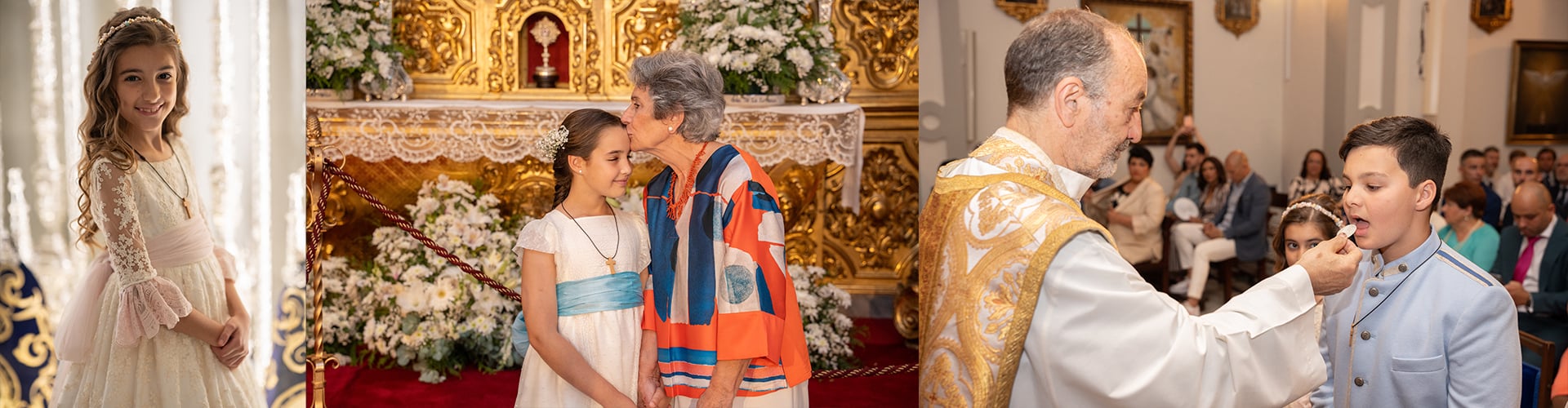 Reportajes fotográficos de comuniones en Sevilla, La Cartuja y El Porvenir -  Fotoeventos