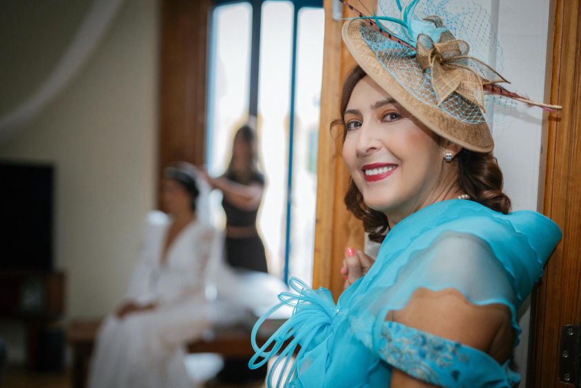fotografia de bodas y fuegos artificiales