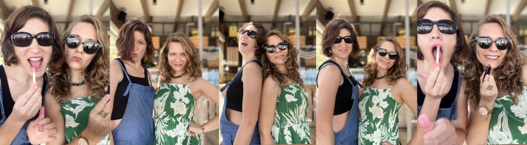 ana cuesta y vanessa esteban de erase una vez la luz fotografa y actriz